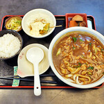 岩野屋 - カレーうどん定食