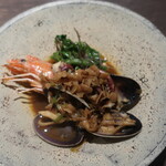 ミノタケ料理店 - コース料理(鱈の中華風揚げ出し) 2022.11月