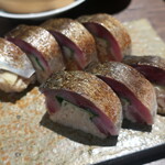 ミノタケ料理店 - 鯖の棒寿司(特注) 2022.11月