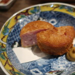 ミノタケ料理店 - 雲仙ハムカツ 2022.11月