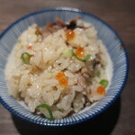 ミノタケ料理店 - コース料理(秋刀魚の炊き込みご飯) 2022.11月