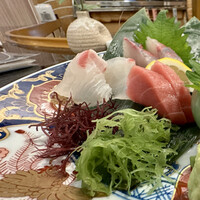 割烹 かじ 本店 - 刺身盛り合わせ