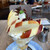 みのる食堂 - 3種のりんごのパフェ