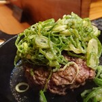 カウンター焼肉かるび - 牛タンハンバーグ