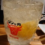 カウンター焼肉かるび - ジントニック