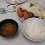 とんかつ さいとう - クリームコロッケ定食