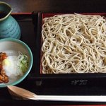 小樽・蕎麦屋・籔半 - 藪半 「なめこおろしそば」
