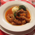 ブラッスリー・グー - 牛胃袋のトマト煮(Aランチの主菜)