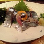 すし処 錦 - 秋刀魚のお造り