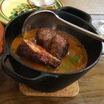 クスクス ルージール - 炭火焼き　仔羊Ｓサイズ1,600円