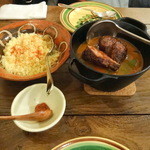 クスクス ルージール - 炭火焼き　仔羊Ｓサイズ1,600円