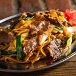 Genghis Khan (Mutton grilled on a hot plate) Yakisoba