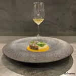 カーサ・デル・チーボ - Cantine Antonio Caggiano Béchar Fiano di Avellinoと兜鼈のソプレッサータ