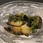 カーサ・デル・チーボ - 八戸産の蝦夷鮑が惜しげもなく使われています