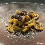 カーサ・デル・チーボ - 猪肉りラグーと栗のピチ