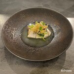 カーサ・デル・チーボ - 鰤のボッリートとクレソンのサルサヴェルデ