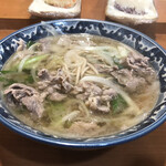 Kawa - 肉そば(¥480)