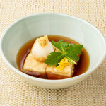 Yuzu-scented fried tofu