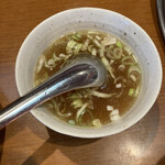 中華菜館しま - スープ