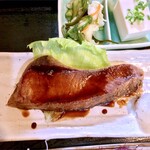 十八番 - ブリ照り揚げ。