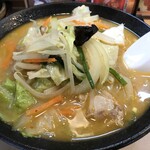 とんかつ かつ吉 - 味噌野菜タン麺　850円