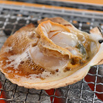 海の公園かき小屋 - 三陸殻付ほたて