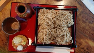 森六 - せいろ蕎麦(大盛)