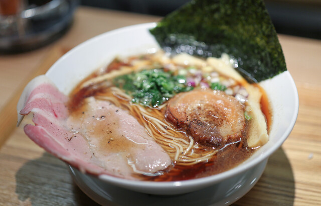 O Dashi to Ginshari Chuka Soba Nito