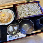 ひかり - 小海老のかき揚げせいろう