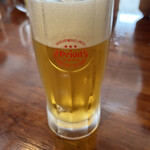 いちば食堂 - 生ビール（オリオン）