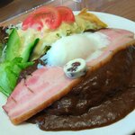 ROCK - ベーコンカレー1710円