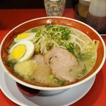 中華そば とんちんたん - げんこつ背脂ラーメン豚骨卵マシマシニンニクアブラマシ