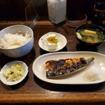 串坊 - サバの塩焼き定食