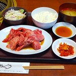 Yakiniku Okuu - 『黒毛和牛切り落としランチ』