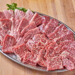 水辺焼肉 meat×meet - 特選焼き肉盛り合わせ