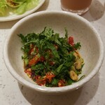 海底撈火鍋 - 調味料のアップ