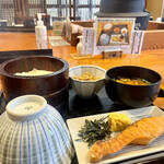 おひつ膳 田んぼ - 田んぼの朝ごはん+納豆