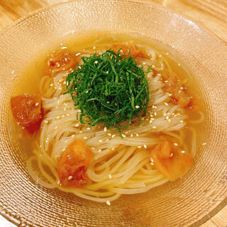There is also a wide variety of a la carte dishes ☆ We recommend the refreshing "Plum Shiso Cold Noodles"!