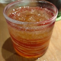 琉球ダイニング桃香 - 自家製梅酒（泡盛＆黒糖仕込み）