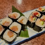 Kaisen Izakaya Shichifuku Suisan - 鮮魚の青唐醤油とすじこ