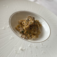 Ristorante Crocifisso - パスタ① フレッシュポルチーニ茸のソース