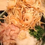 うどん ゆきの - かき揚げおろし