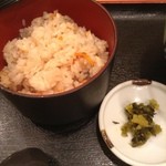 うどん ゆきの - 定食のかやくごはん