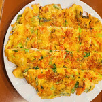 Seafood pancake