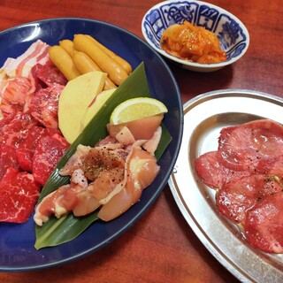 焼肉 高木 - 料理写真:スペシャルセット＋塩タン