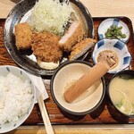 とんかつ＆エビフライ 囲炉裏 - 