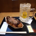Tsukiji Gindako Haibo-Ru Sakaba - メガ飲みセット１１５０円