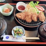 角屋 - ヒレカツ定食　1500円