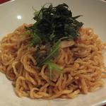 生碼麺食道 - 「サンマーリアンの油そば　～トマト～」：鶏油のコクとフルーティーなトマトの旨み♪　でも、販売休止！