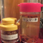 生碼麺食道 - 「スーパーサンマーセサミン」と「サンマー酢」の登場で、カスタマイズが更に愉しく♪